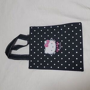 Authentic Sanrio Hello Kitty Limited Edition Asain Exclusive Poka Dots Tote